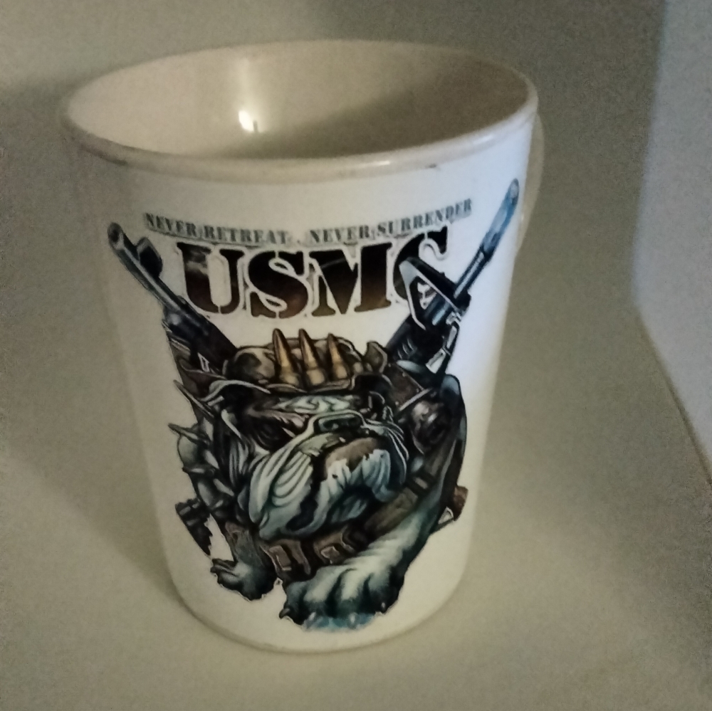 US Marine corps coffee mug